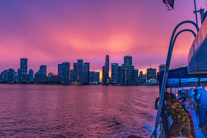 Operator photograph for Miami Sunset & City Lights Open-Bar Cruise