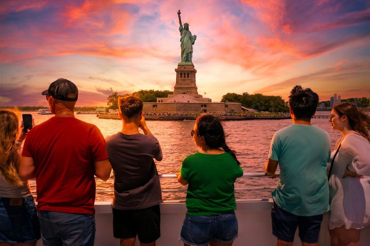 Operator photograph for NY Waterway Golden Hour Sunset Cruise