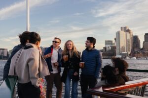 Northern Lights Boston Harbor tour gallery photograph four